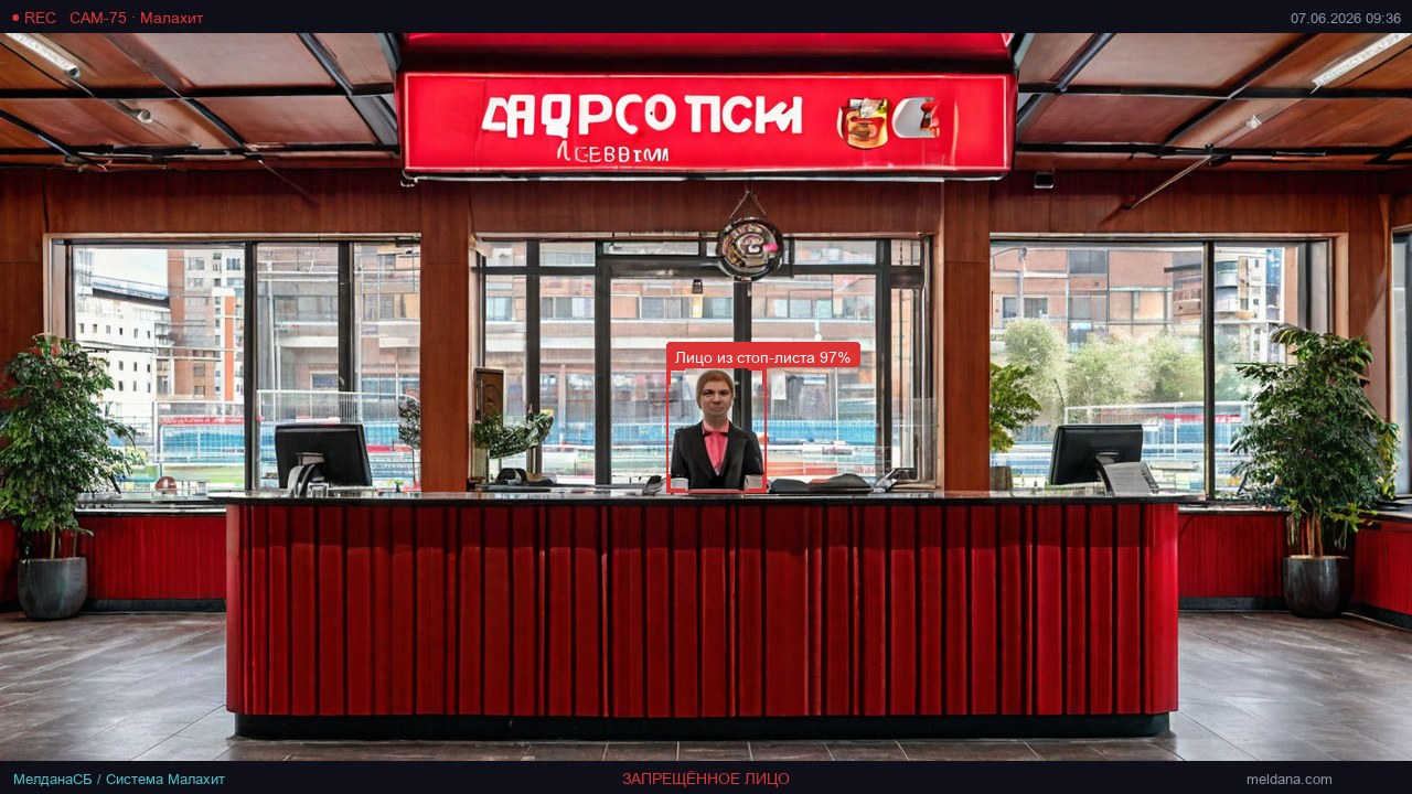 Детекция запрещённых лиц на стадионе в Сургуте — от 4 200 ₽/стадион/мес