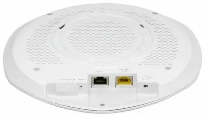 Точка доступа Zyxel NebulaFlex NWA1123-AC PRO (NWA1123ACPRO-EU0104F) вид сзади порты LAN PoE